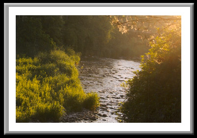 Early Morning Six Mile Creek Sunrise Ithaca NY